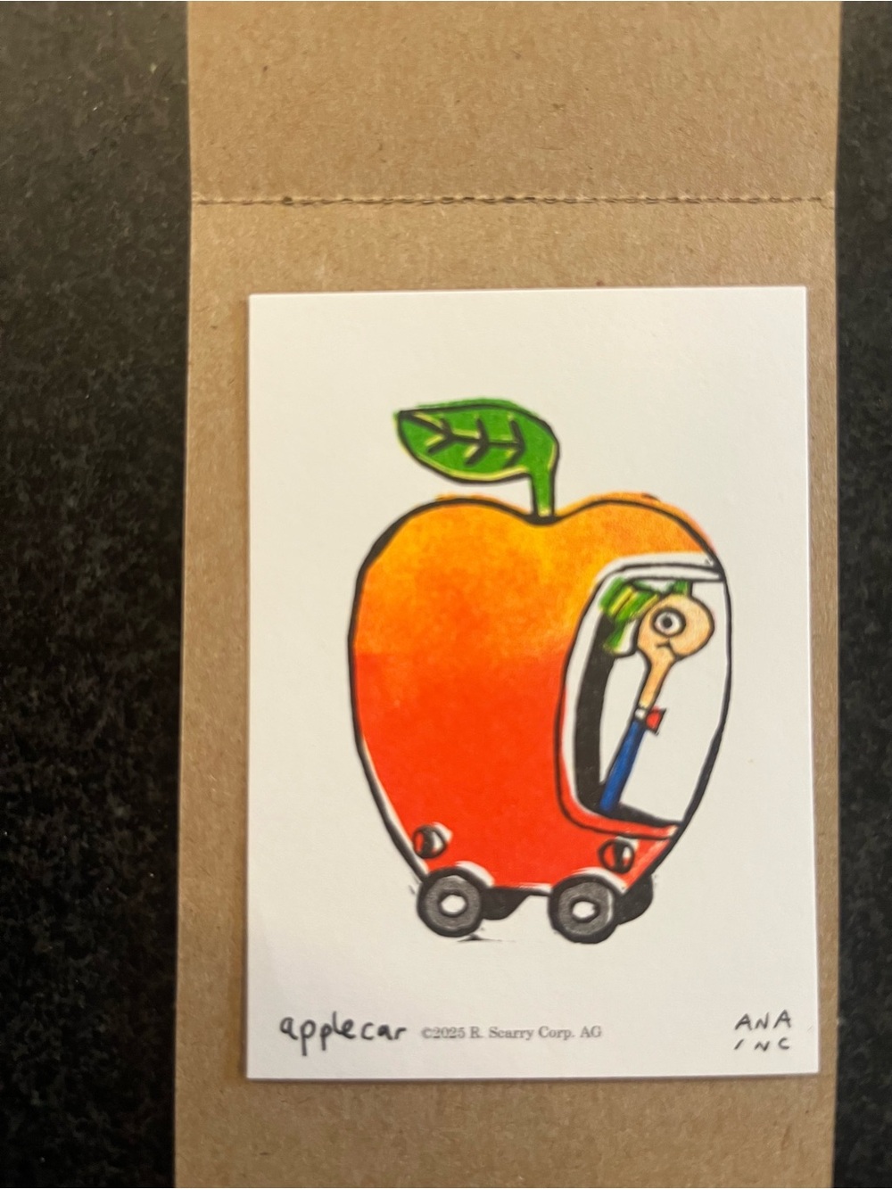 Inciardi Rishard Scary mini Art Print